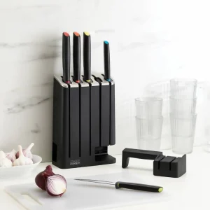 Set 5 Cuchillos Elevate Con Afilador