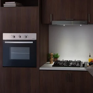 Kit Horno Design 52 Lts + Campana Easy Flow 60cm + Encimera Crystal 4G Natural FDV