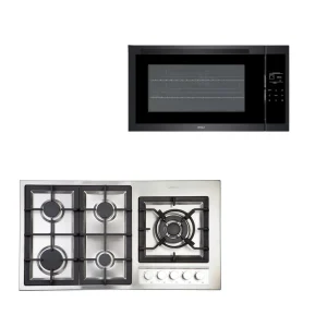 Kit Horno Deluxe Prestige 100 Lts + Encimera Deluxe 90 cm Licuado FDV