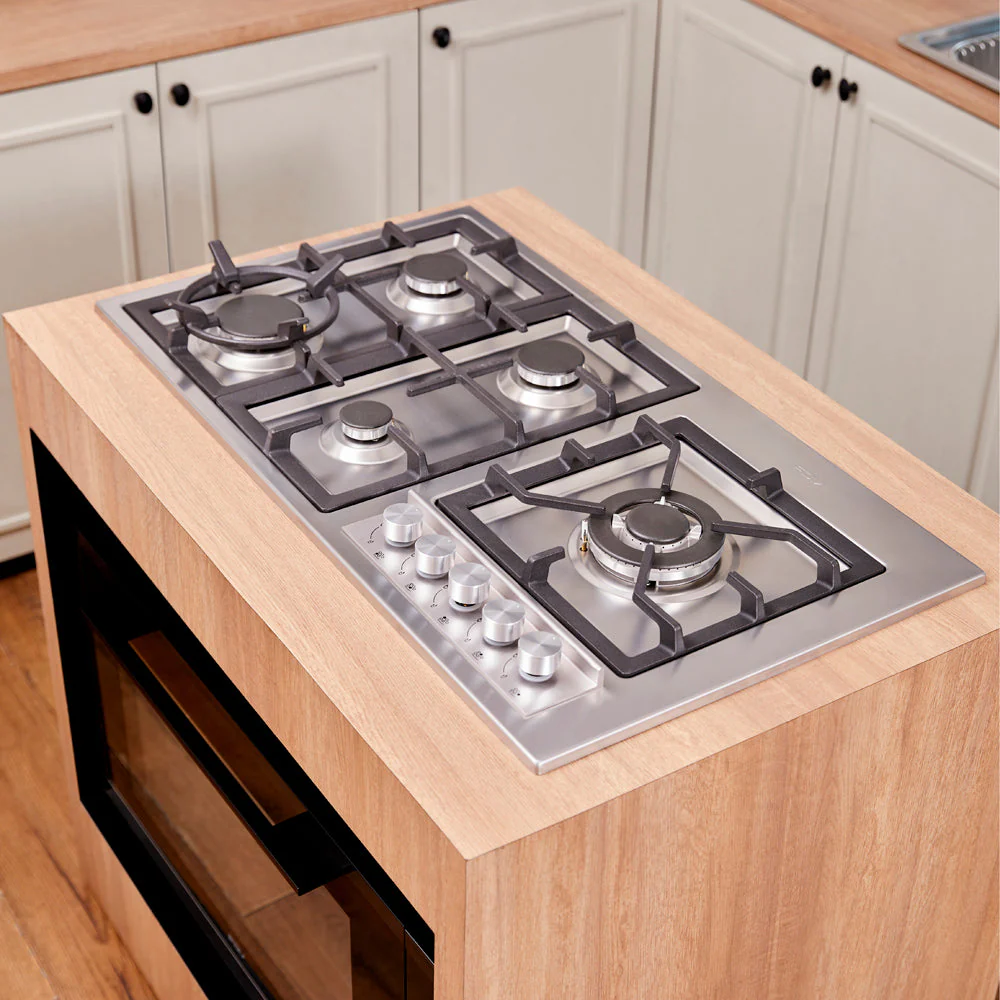 Kit Encimera FDV Deluxe Elite 90 Gas Licuado + Campana FDV Class 90 - Imagen 2