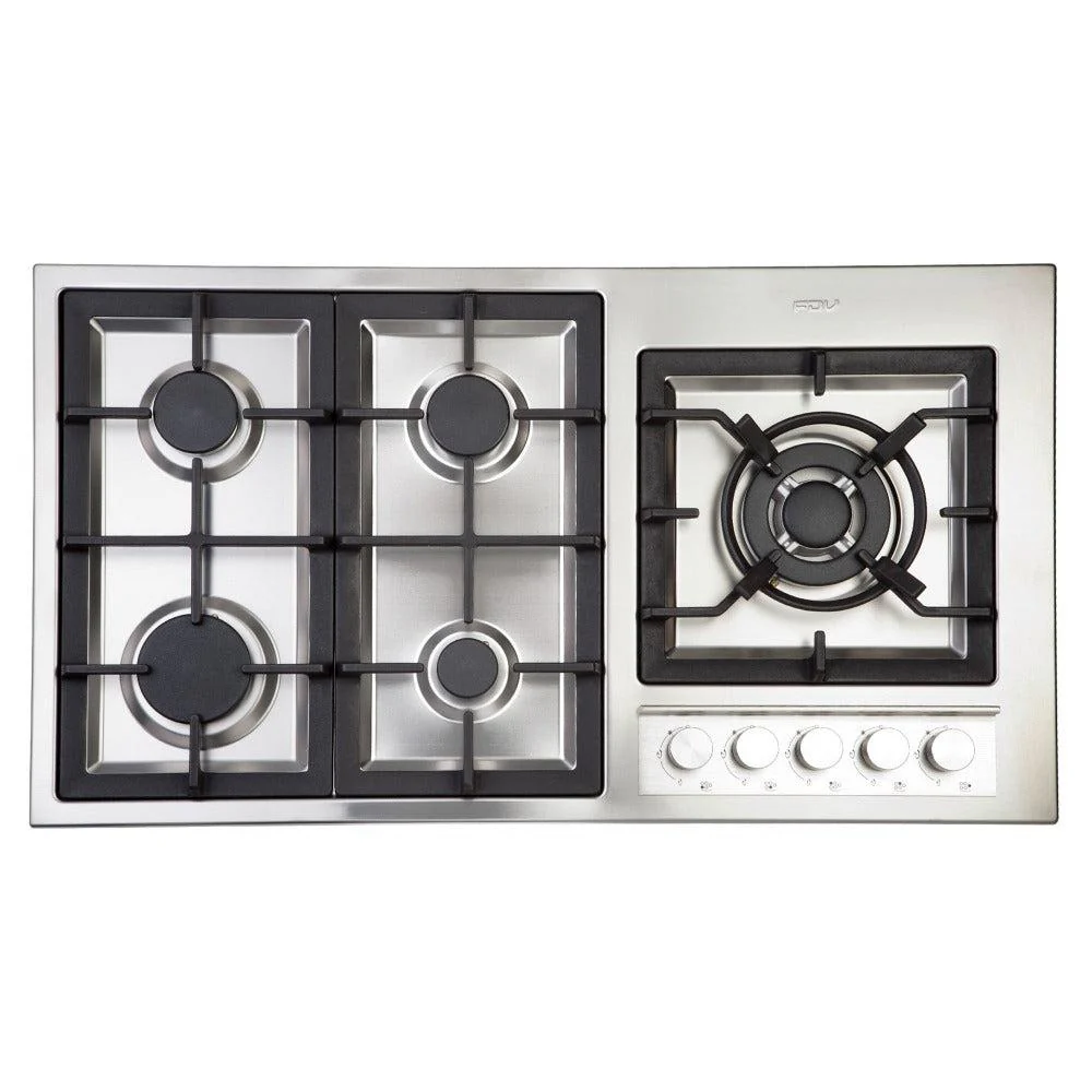 Kit Encimera FDV Deluxe Elite 90 Gas Licuado + Campana FDV Class 90 - Imagen 4