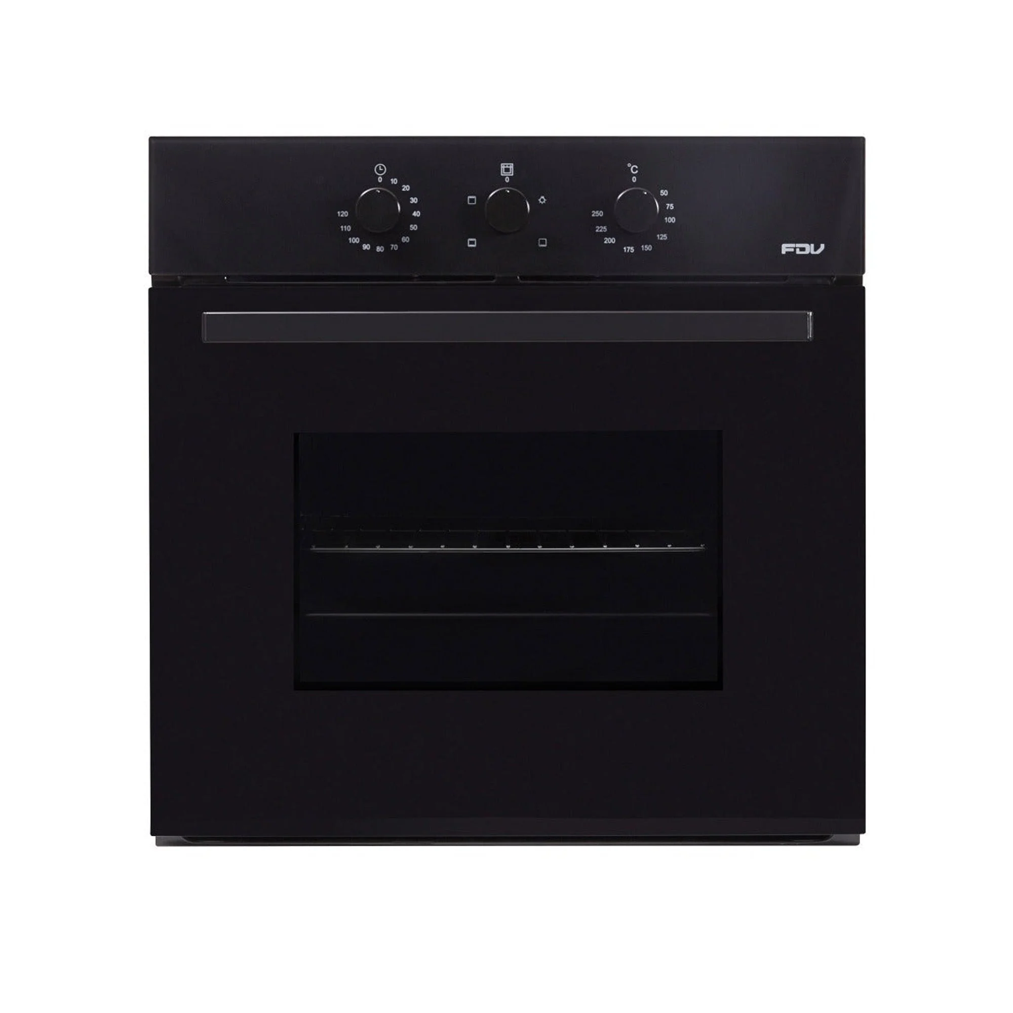 Kit Horno FDV Design Black+ Encimera a gas Natural FDV Signature 60 4Q + Campana FDV Twin Black - Imagen 4