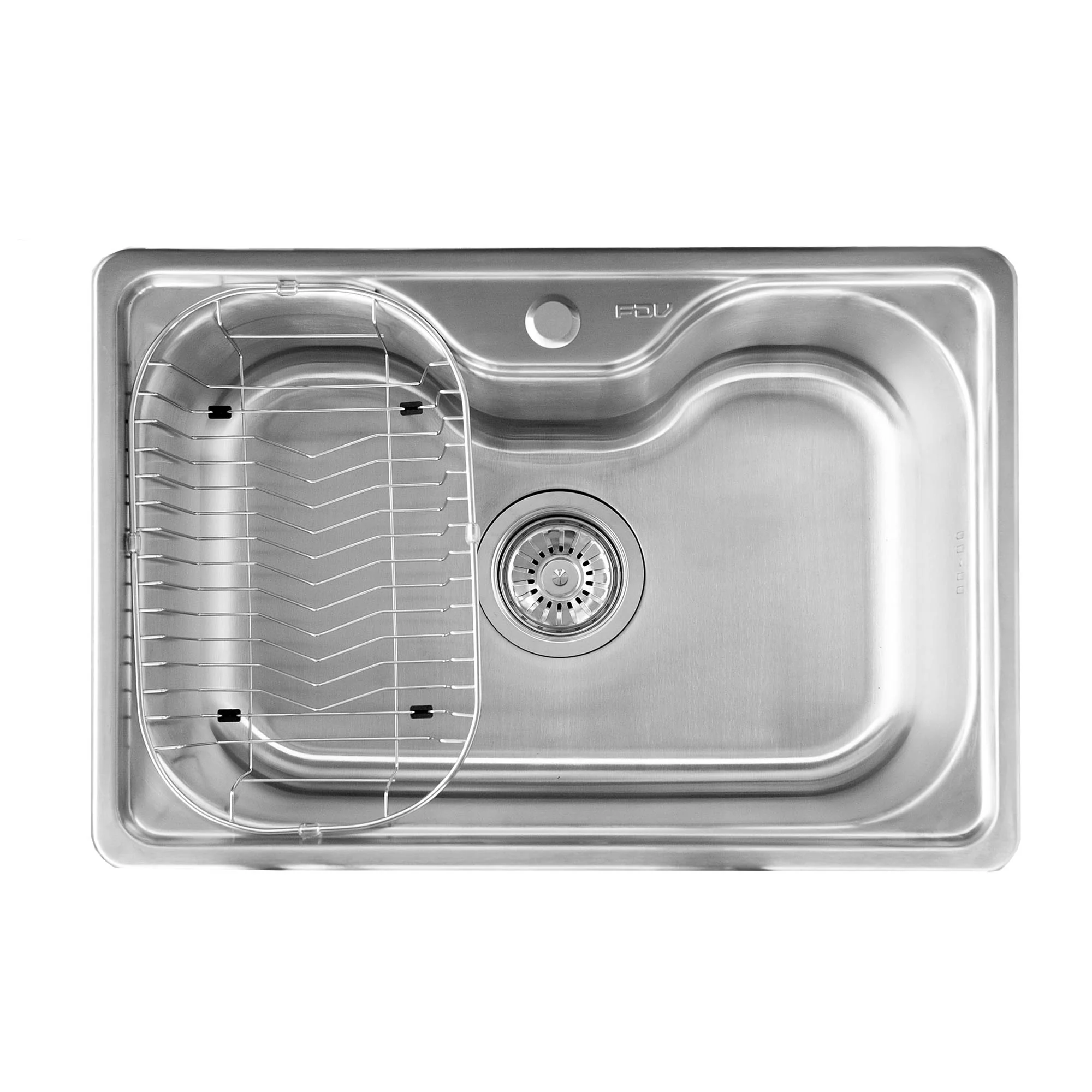 Lavaplatos Sobre Cubierta Acero Inox Small Acqua FDV - Imagen 4