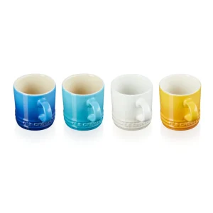 Set 4 Tazas Espresso Riviera 100 Ml Le Creuset
