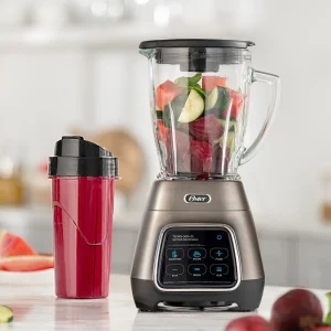 Licuadora Pantalla Táctil Reversible + Vaso BlendNgo Blstpyg1312xbg Oster