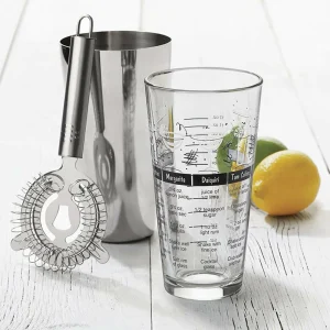 Shaker/Coctelera Set 3 Pzs