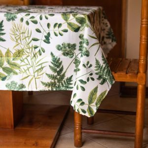 Mantel Antimanchas Botánico 160x Decoexpress