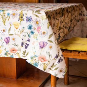 Mantel Antimanchas Primavera 180x Decoexpress