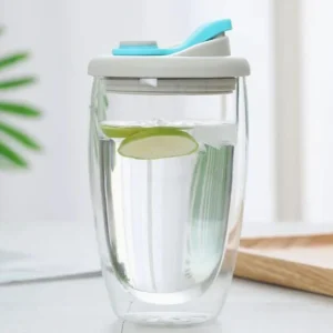 Mug Doble Fondo Hermético 450 Ml Santú Home & Deco