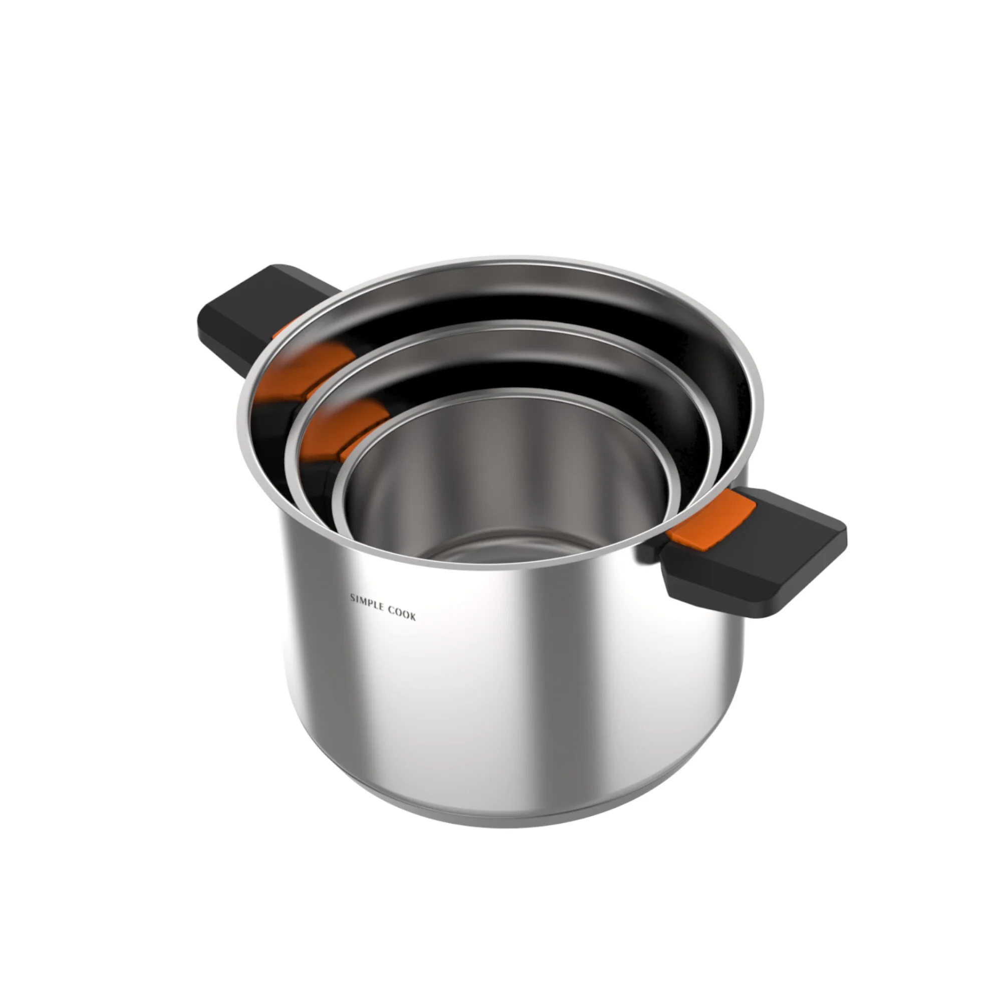 Set de Ollas Lyon 6 Pzs Simple Cook - Imagen 9