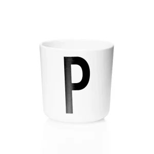 Taza De Melamina Letra P