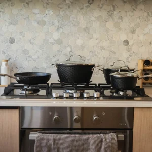 Pack Bateria Copper 7 Pzs  + Set 12 Utensilios Simplit