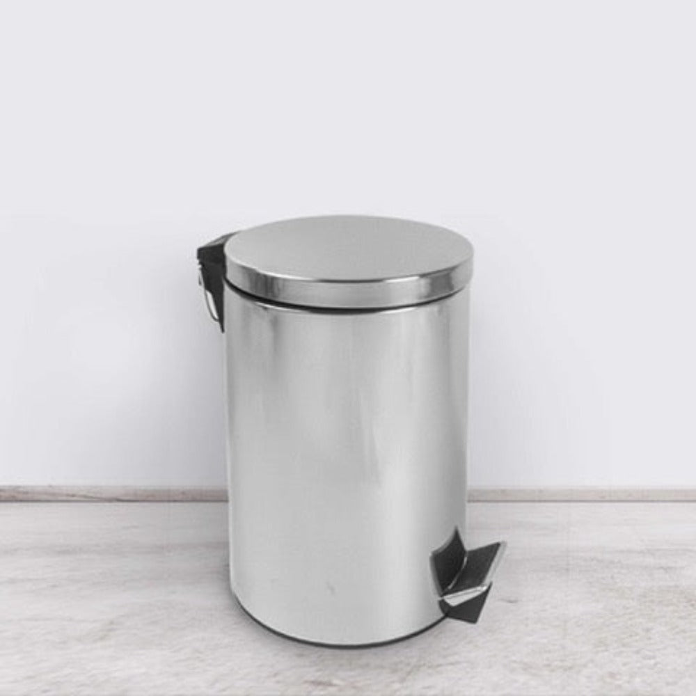 Papelero Inox 12 Lts Decoexpress