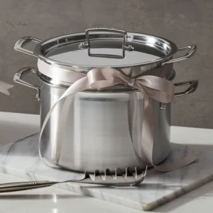 Cacerola Pasta Acero Inoxidable 20 Cm Le Creuset