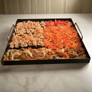 Plancha Churrasquera 40x40 Cm (Ideal Para 4 Quemadores) Kas Chile