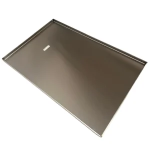 Plancha De Acero Inoxidable Para Parrilla y Cocina - Rectangular 39x49 Kinggrill