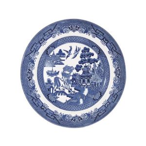 Plato Ensalada Blue Willow 20cms Churchill