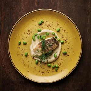 Plato Stonecast Mostaza 28 Cms Churchill