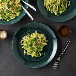 Plato Stonecast Verde Azulado 28 Cms Churchill