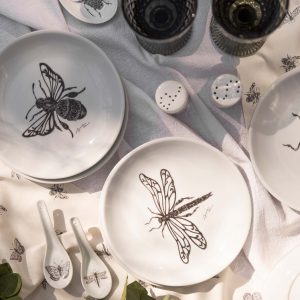 Set 6 Platos De Torta 19 Cm Anita Peñaloza