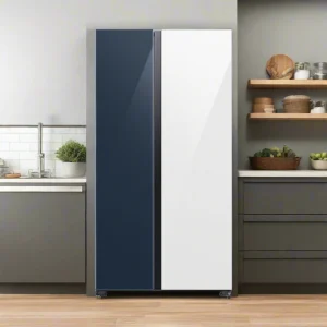 Refrigerador Top Freezer Dual Ice Maker RS60CB700A7NZS 409 Lts Samsung