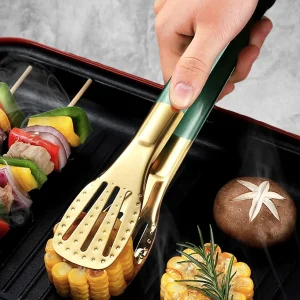 Set 3 Pinzas de Acero para Cocina 23 Cm Santú Home & Deco