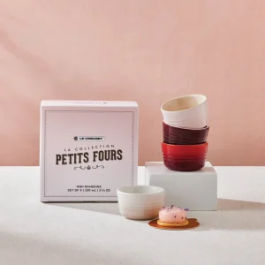 Set 4 Mini Ramekines Petits Fours 100 Ml Le Creuset