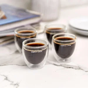 Set 4 Tazas Espresso Simple Cook