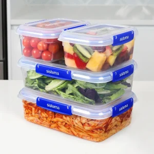 Set de 6 Contenedores Herméticos Sistema