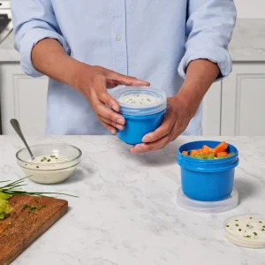 Set 8 Contenedores Herméticos 496 Ml Rubbermaid