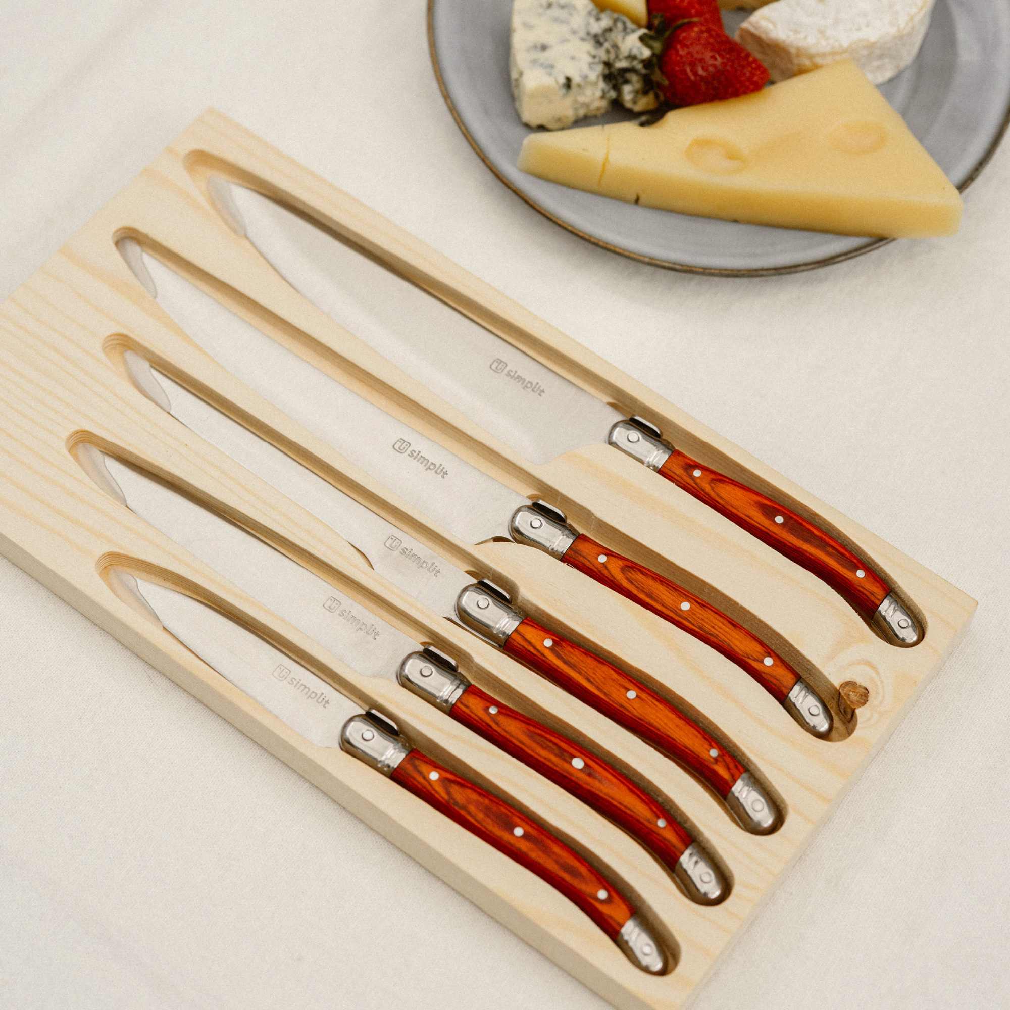 Set Cuchillos 5 pcs Marsella Acero Inoxidable Simplit - Imagen 3