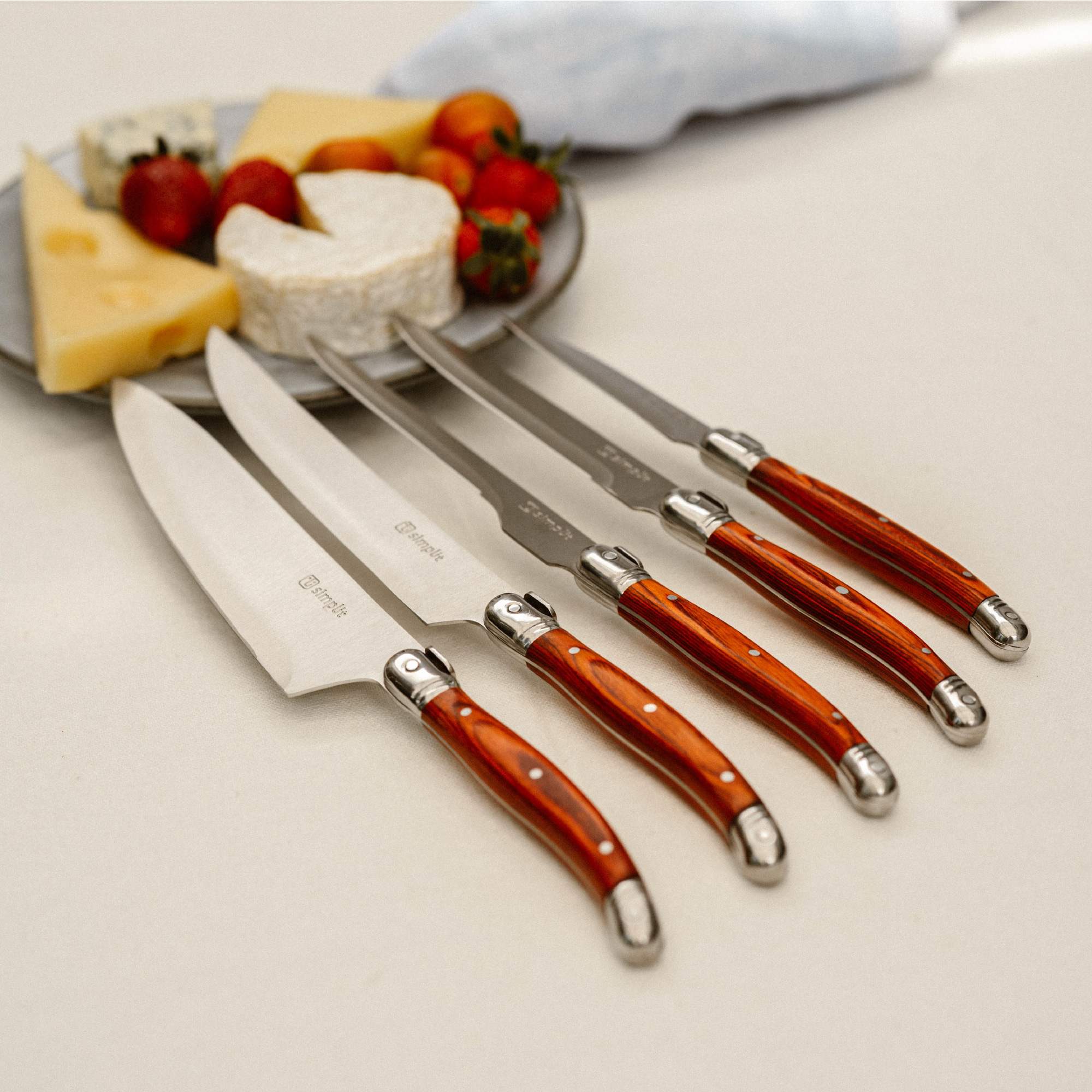 Set Cuchillos 5 pcs Marsella Acero Inoxidable Simplit - Imagen 6