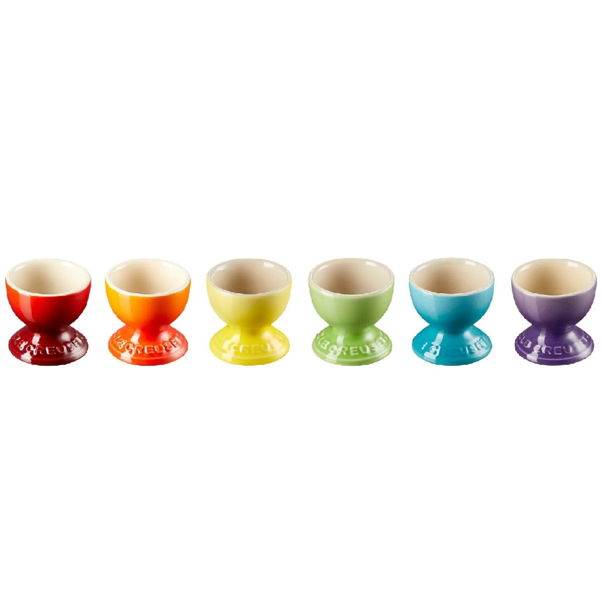Set De 6 Hueveras Rainbow Le Creuset - Imagen 2