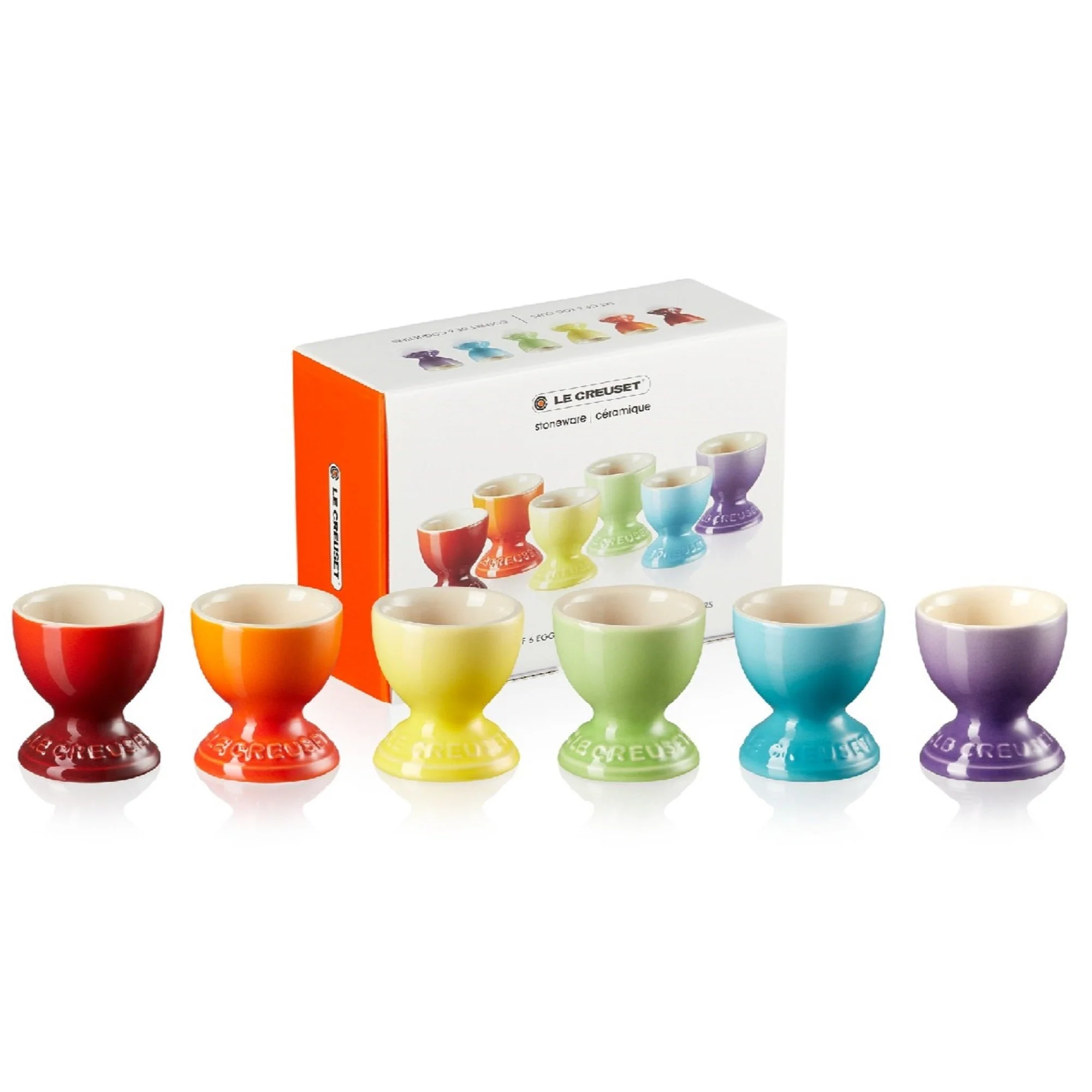Set De 6 Hueveras Rainbow Le Creuset