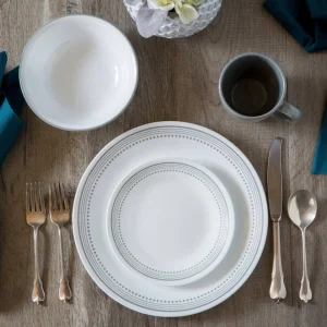 Set De Vajilla Classic Mystic Gray 16 Pzs Corelle