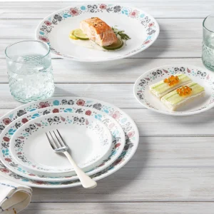Set de vajilla de 16 piezas Nordic Blooms Corelle
