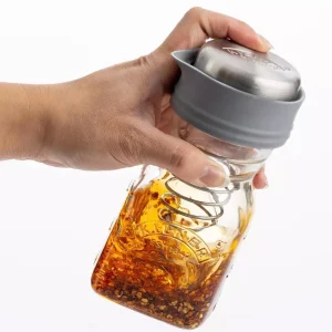 Set Para Preparar Aliños 0.5 Lts. Kilner