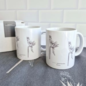 Set 2 Tazones Niara María 300 Ml Nicole Pauchard