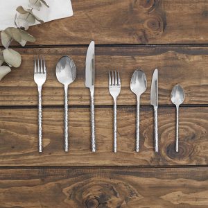 Set de Cuchilleria Hammered Para 4 Personas 28 Piezas Coquinaria