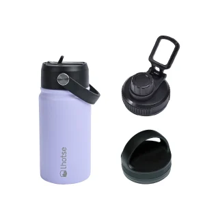Botella Térmica Niño Hydro 360 Ml + 3 Tapas Lhotse