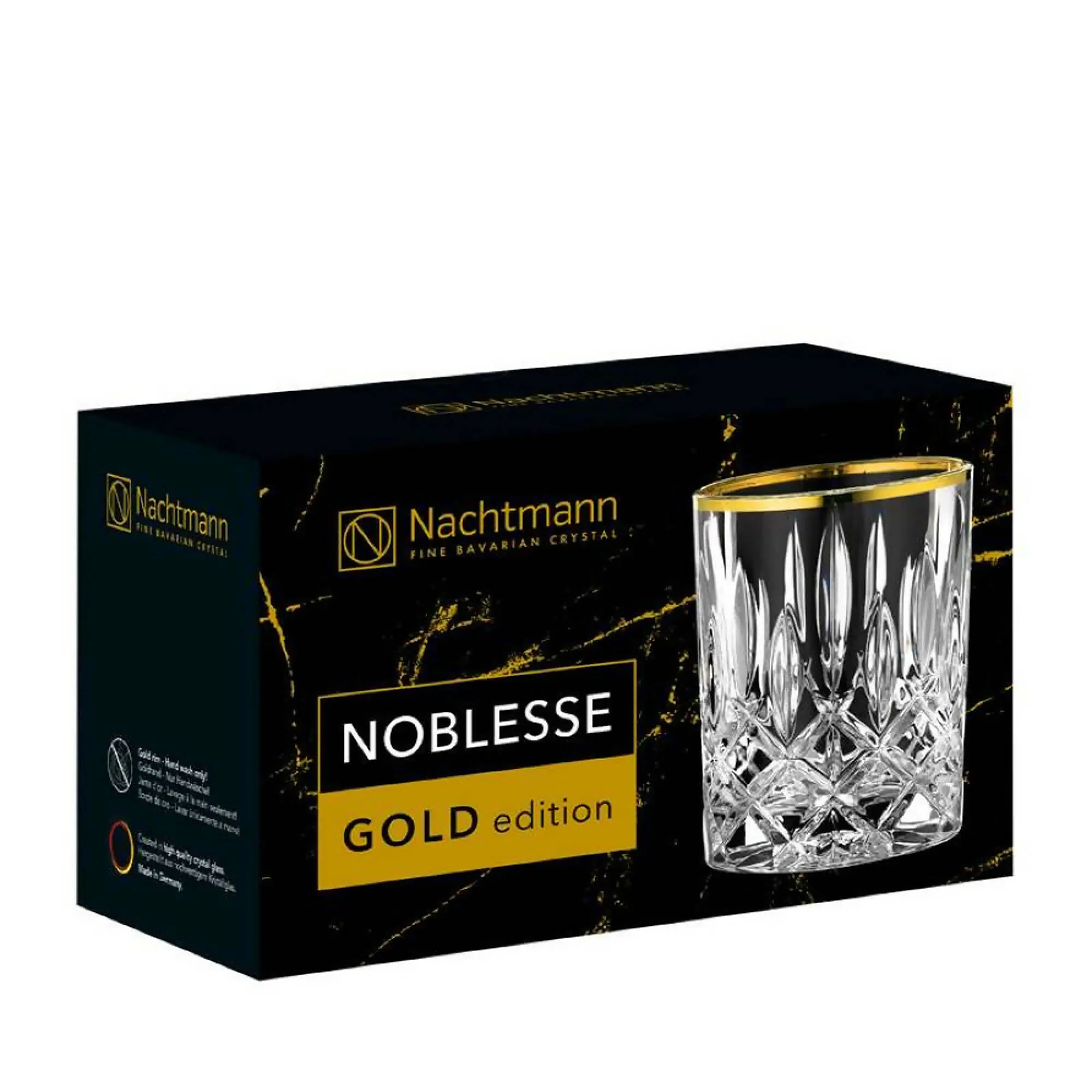 Set 2 Vasos Whisky Noblesse Gold Nachtmann - Imagen 2