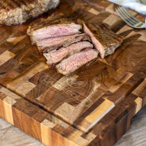 Tabla Para Picar de Madera Acacia 45x30x4 Cm