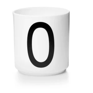 Taza Blanca De Porcelana - O Design Letters