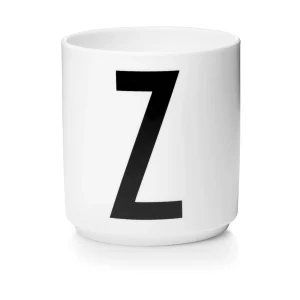 Taza Blanca De Porcelana - Z Design Letters