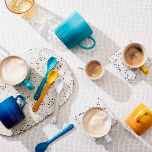 Set 4 Tazas Cappuccino Riviera 200 Ml Le Creuset