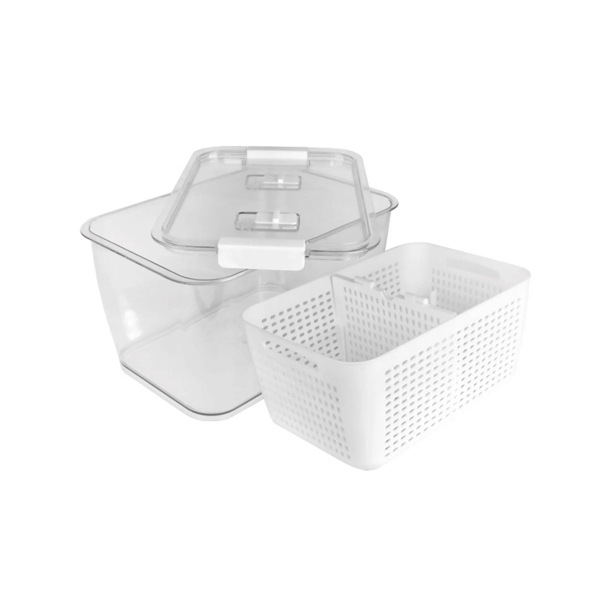 Caja Organizadora Refrigerador con Cesta Mediana Simplit - Imagen 5