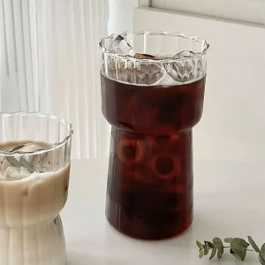 Vaso Estriado Alto 590ml Santú Home & Deco