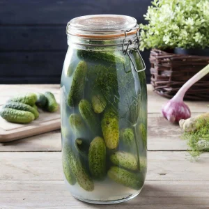 Frasco Redondo con Cierre Clip 3 Lts