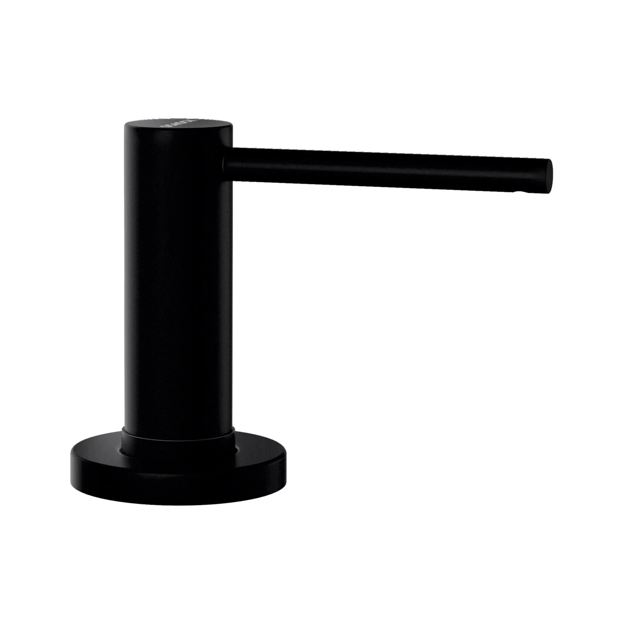 Jabonera Samo Matt Black Schock